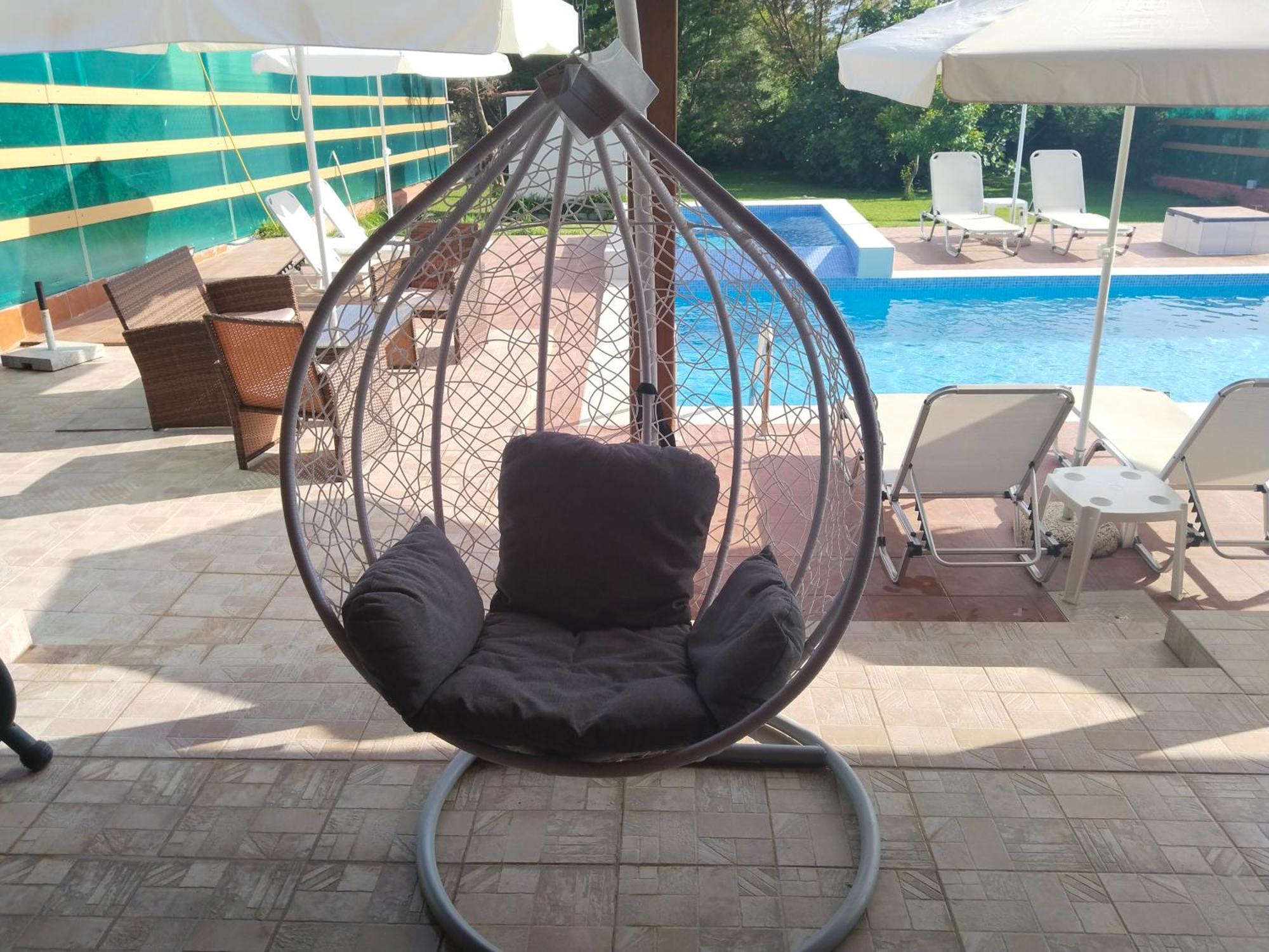 Maria Lemoni Swimming Pool Apartment Nea Skioni Buitenkant foto